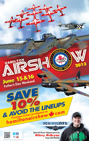 Photo of Hamilton Airshow poster