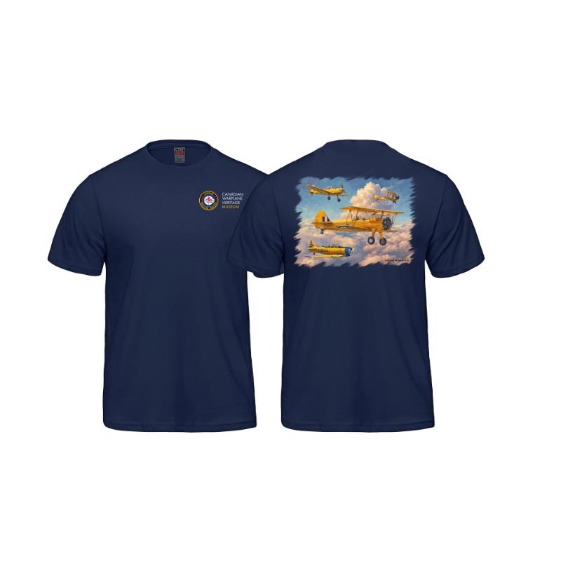 Product Photo of YellowBirds Tshirt 2026 - Yellow Birds Collage T-Shirt