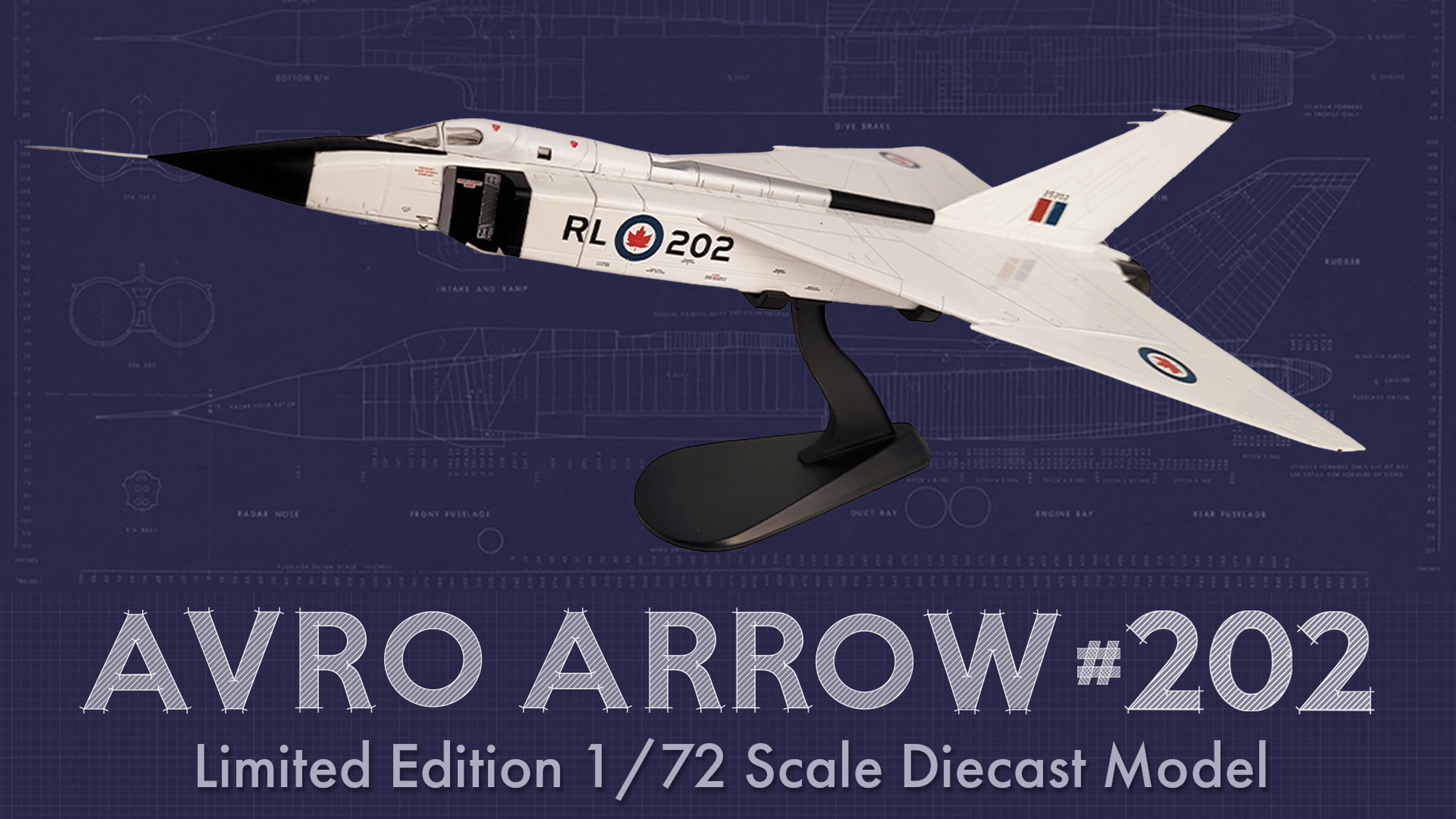 Poster for - Avro CF-105 Arrow Diecast