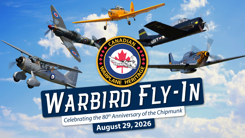 Poster for Warbird Fly-In  event
