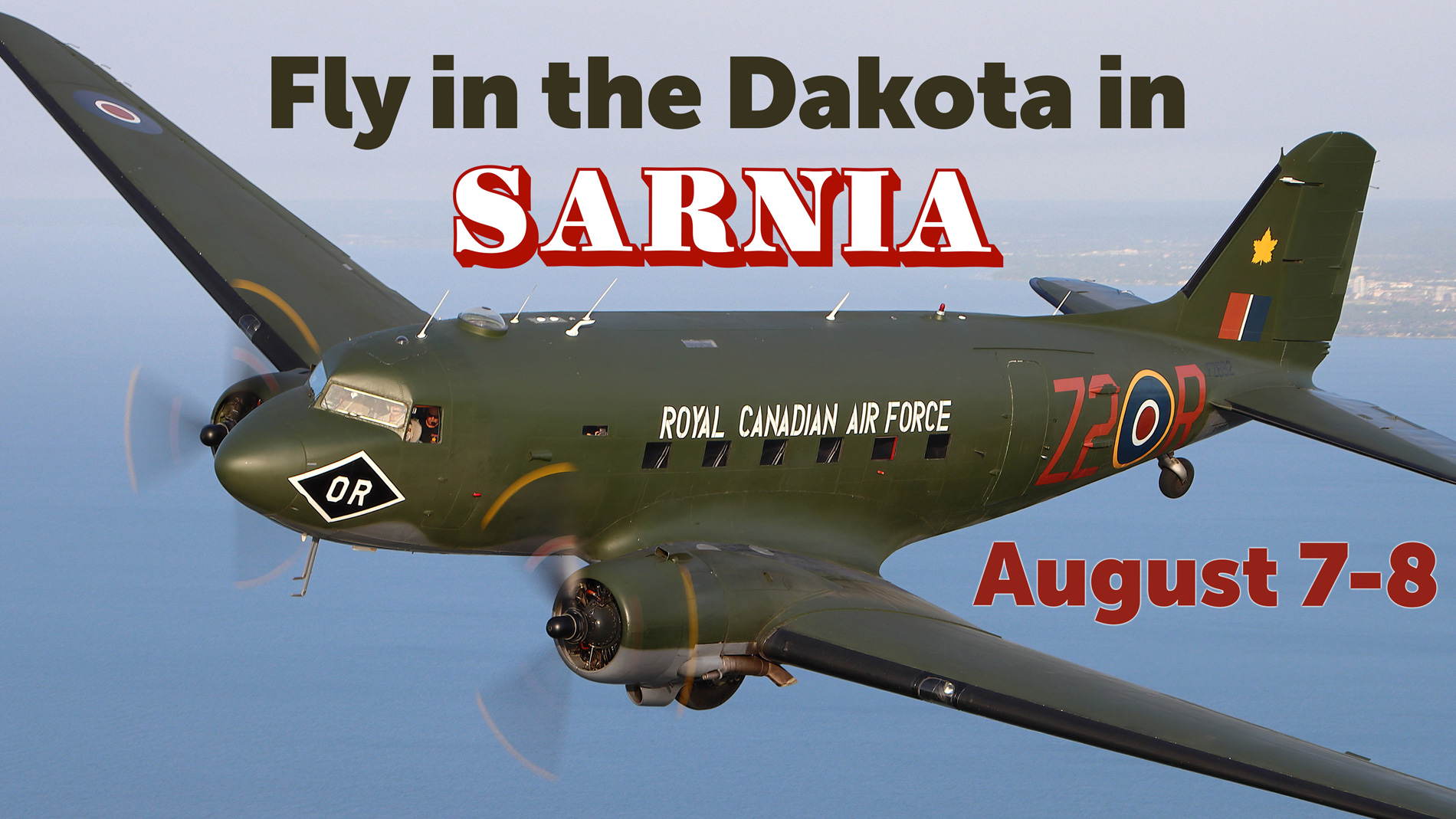Fly in the Dakota in Sarnia — August 7 & 8, 2026